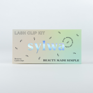 Sylwa Lash Clip Kit mit 20 magnetischen Lash Clips, ideal für die einfache Anbringung von Wimpern ohne Kleber. Perfekte Ergänzung für alle  Sylwa Lash-Styles, um verlorene 10 Clips problemlos zu ersetzen.